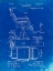 Picture of PP244-FADED BLUEPRINT BARBERS CHAIR PATENT