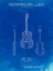 Picture of PP306-FADED BLUEPRINT BUCK OWENS AMERICAN GUITAR PATENT POSTER