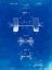 Picture of PP314-FADED BLUEPRINT DUMBBELL PATENT POSTER