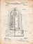 Picture of PP318-VINTAGE PARCHMENT POULSEN MAGNETIC WIRE RECORDER 1900 PATENT POSTER