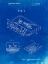 Picture of PP319-FADED BLUEPRINT CASSETTE TAPE PATENT POSTER