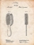 Picture of PP344-VINTAGE PARCHMENT VINTAGE HAIR BRUSH PATENT POSTER