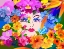 Picture of FLOWERS AND LADY