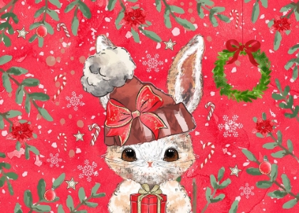Picture of RED RABBIT CHRISTMAS