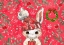 Picture of RED RABBIT CHRISTMAS