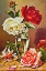 Picture of ROSES IN A GLASS VASE
