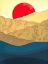 Picture of GOLDEN HILLS AND SHADOWED FORESTS II