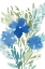 Picture of BLUE POPPIES II