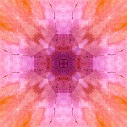 Picture of PINK AND ORANGE ABSTRACT