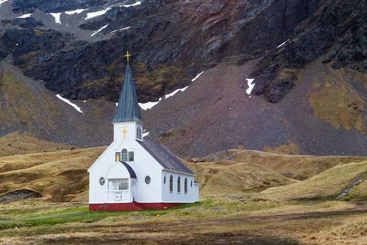 Picture of SOUTHERN OCEAN-SOUTH GEORGIA-KING EDWARD COVE-GRYTVIKEN-GRYTVIKEN WHALING STATION-CHURCH