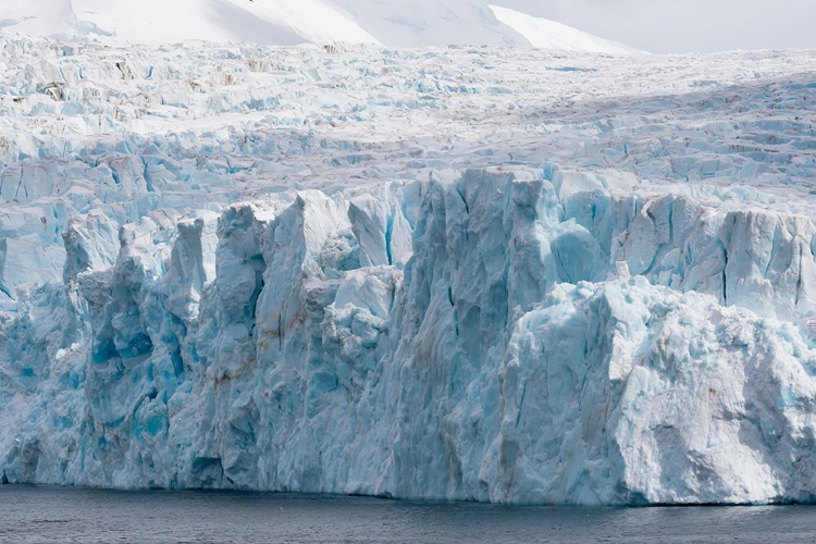 Picture of SOUTHERN OCEAN-SOUTH GEORGIA-DRYGALSKI FJORD-RESTING GLACIER-DETAILS OF ICE IN THE RESTING GLACIER