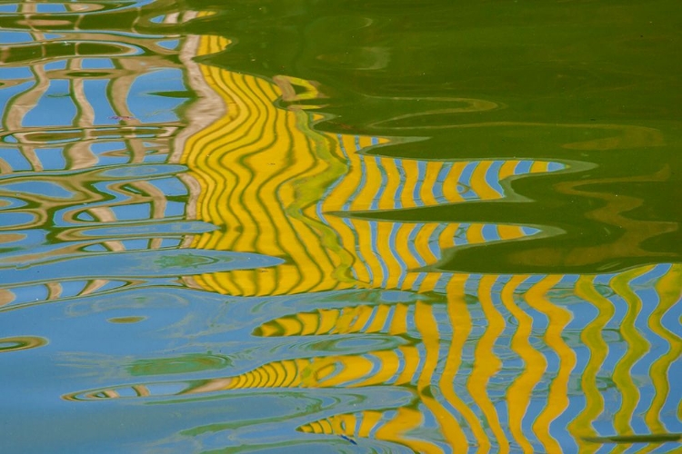 Picture of MAKE TEHI LAR-MYANMAR-REFLECTION ON WATER