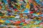 Picture of PRAYER FLAGS ON TIBETAN PLATEAU-NAMTSO-LAKE NAM-TIBET-CHINA