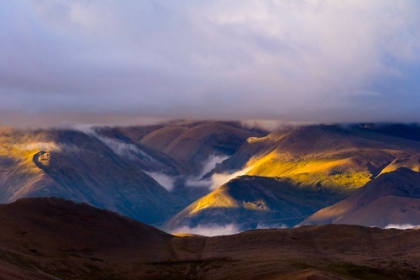 Picture of LANDSCAPE OF THE HIMALAYAS AT DAWN-MT-EVEREST NATIONAL RESERVE-SHIGATSE PREFECTURE-TIBET-CHINA