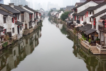 Picture of TRADITIONAL HOUSES ALONG THE GRAND CANAL-WUXI-JIANGSU PROVINCE-CHINA