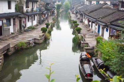 Picture of ROWING WUPENG BOAT ON THE GRAND CANAL-SHAOXING-ZHEJIANG PROVINCE-CHINA