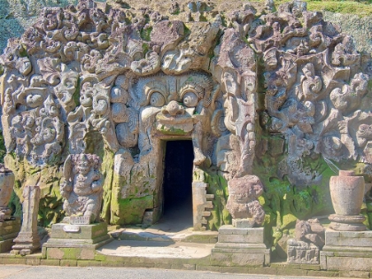 Picture of INDONESIA-BALI-UBUD-HISTORIC BALINESE TEMPLES OF GOA GAJAH OR ELEPHANT CAVE