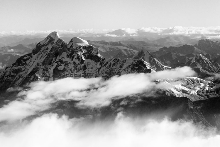 Picture of GAURI SHANKAR-7134M-IN THE HIMALAYAS ABOVE THE CLOUDS-NEPAL