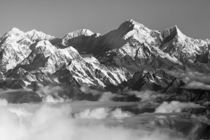 Picture of MOUNT EVEREST-8848M-IN THE HIMALAYAS ABOVE THE CLOUDS-NEPAL