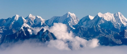 Picture of THE HIMALAYAS RANGE ABOVE CLOUDS-NEPAL