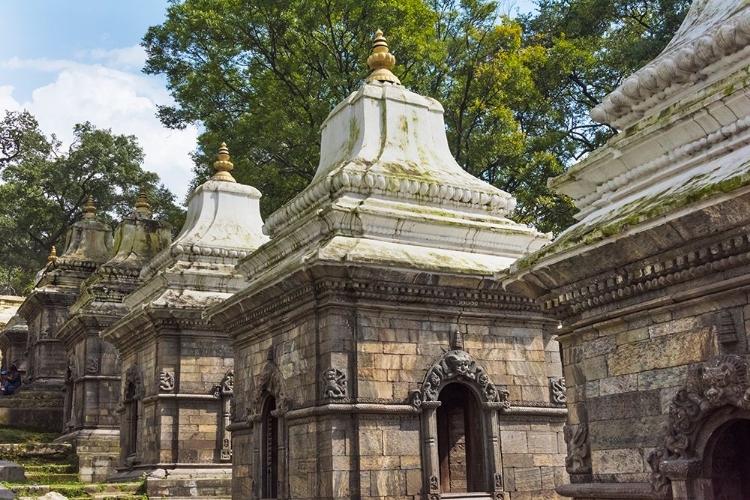 Picture of PAGODAS IN PASHUPATINATH TEMPLE-UNESCO WORLD HERITAGE SITE-KATHMANDU-NEPAL