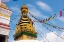 Picture of STUPA OF SWAYAMBHUNATH-KATHMANDU-NEPAL