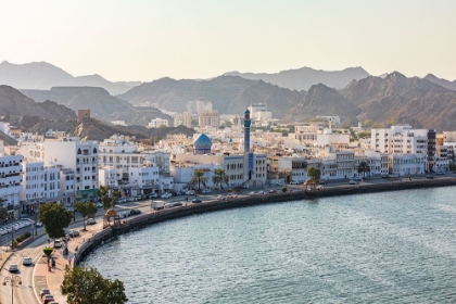Picture of MIDDLE EAST-ARABIAN PENINSULA-OMAN-MUSCAT-MUTTRAH-THE WATERFRONT AND HARBOR IN MUTTRAH