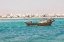 Picture of MIDDLE EAST-ARABIAN PENINSULA-AL BATINAH SOUTH-TRADITIONAL DHOW IN THE HARBOR AT SUR-OMAN