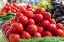 Picture of DUSHANBE-TAJIKISTAN FRESH TOMATOES FOR SALE AT THE MEHRGON MARKET IN DUSHANBE