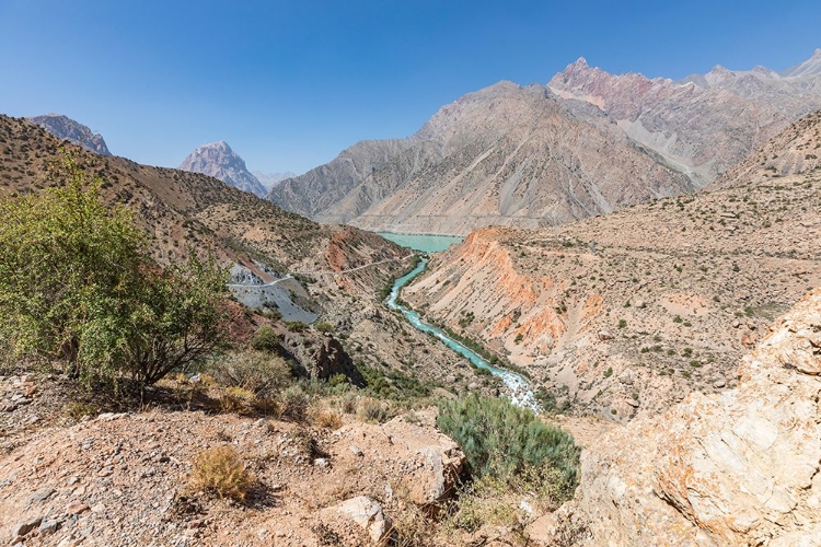 Picture of ISKANDERKUL-SUGHD PROVINCE-TAJIKISTAN THE YAGHNOB RIVER AND ISKANDERKUL LAKE