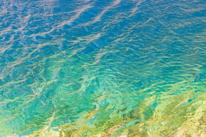 Picture of HAFT KUL-SUGHD PROVINCE-TAJIKISTAN ABSTRACT PATTERNS IN WATER OF NEZHEGON-HAFT KUL-THE SEVEN LAKES