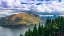 Picture of CECIL PEAK ABOVE LAKE WAKATIPU-QUEENSTOWN-OTAGO-SOUTH ISLAND-NEW ZEALAND