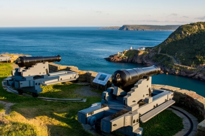 Picture of QUEENS BATTERY-CABOT TOWER-SIGNAL HILL NATIONAL HISTORIC SITE-ST JOHNS-NEWFOUNDLAND-CANADA