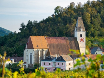 Picture of CHURCH HEILIGER MAURITIUS-SAINT MAURICE-HISTORIC VILLAGE SPITZ-UNESCO WORLD HERITAGE SITE-AUSTRIA