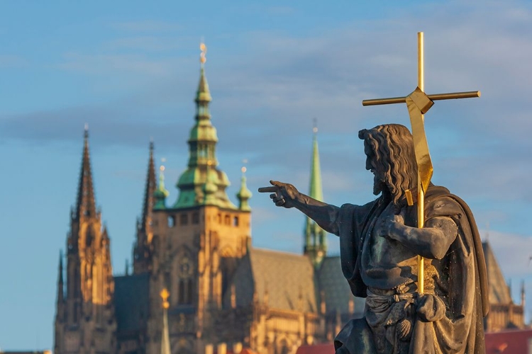 Picture of ST-JOHN THE BAPTIST-PRAGUE-UNESCO WORLD HERITAGE SITE-CZECH REPUBLIC-EASTERN EUROPE