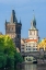 Picture of PRAGUE-CZECH REPUBLIC-CHARLES BRIDGE AND BRIDGE TOWER