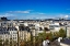 Picture of FRANCE-PARIS HOUSES FACING BEAUBOURG-CENTRE POMPIDOU SQUARE-EIFFEL TOWER ON THE FAR LEFT