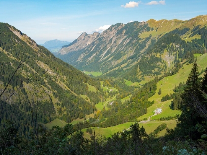 Picture of VALLEY STILLACHTAL NEAR OBERSTDORF IN THE ALLGAU-GERMANY-BAVARIA