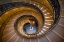Picture of EUROPE-ITALY-ROME-BRAMANTE STAIRWELL AT THE VATICAN MUSEUM