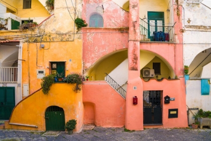 Picture of EUROPE-ITALY-PROCIDA-HOUSE EXTERIORS