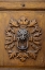 Picture of ITALY-TUSCANY ORNATE DOOR KNOCKER IN THE HISTORIC HILL TOWN OF MONTALCINO