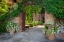 Picture of ITALY-TUSCANY COURTYARD OF AN AGRITURISMO NEAR THE HILL TOWN OF MONTALCINO