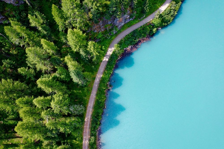 Picture of ITALY-STELVIO NATIONAL PARK-VAL MARTELLO (MARTELLO VALLEY) ARTIFICIAL LAKE