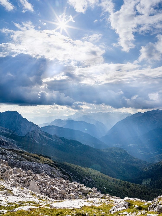 Picture of THUNDERSTORM CLOUDS OVER VAL RENDENA-THE BRENTA DOLOMITES-UNESCO WORLD HERITAGE SITE-ITALY-TRENTINO