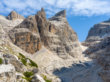 Picture of BOCCA DEL TUCKETT AND CIMA SELLA-THE BRENTA DOLOMITES-UNESCO WORLD HERITAGE SITE-ITALY-TRENTINO-VAL