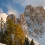 Picture of GEISLER MOUNTAIN RANGE IN THE DOLOMITES OF THE VILLNOSS VALLEY IN SOUTH TYROL-ALTO ADIGE AFTER AN A