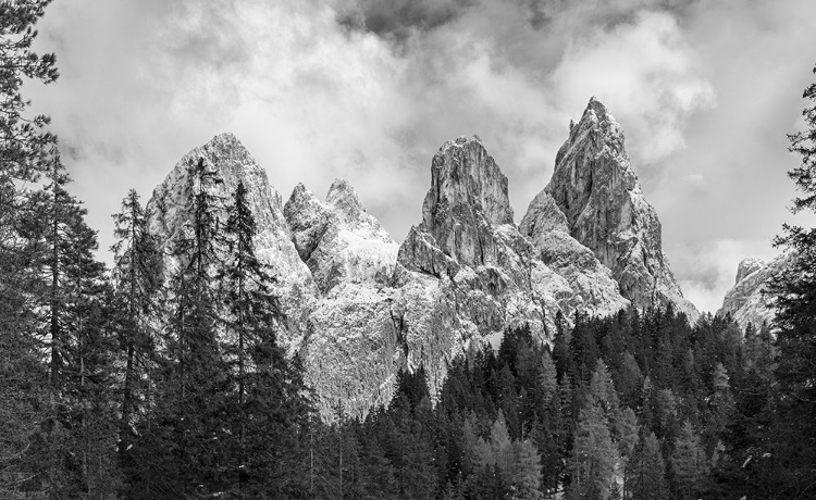 Picture of TSCHAMIN VALLEY-VALLE DI CIAMIN-IN THE ROSENGARTEN-CATINACCIO MOUNTAIN RANGE THE DOLOMITES ARE LIST