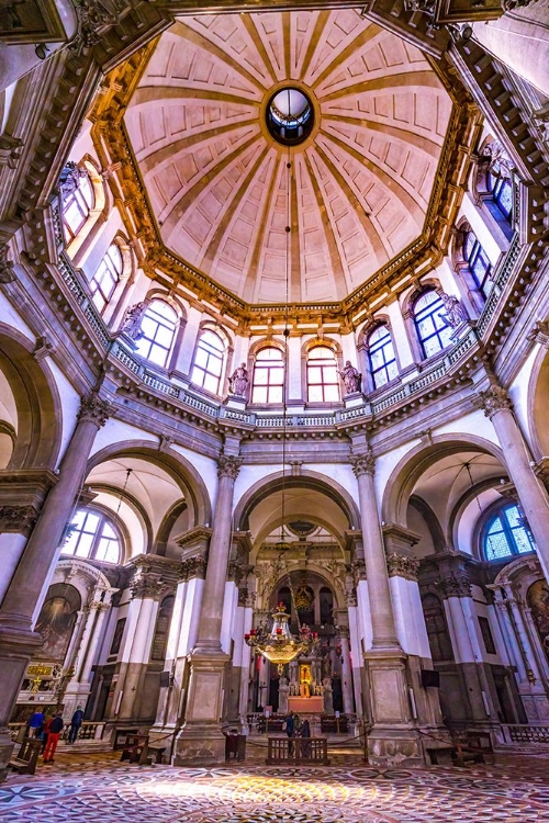 Picture of SANTA MARIA DELLA SALUTE CHURCH-VENICE-ITALY-COMPETED IN 1681