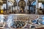 Picture of COMPLICATED TILE FLOOR SANTA MARIA DELLA SALUTE CHURCH-VENICE-ITALY-COMPETED IN 1681