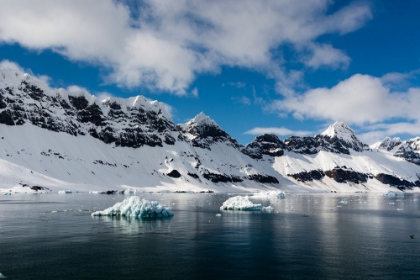 Picture of A VIEW OF THE MOUNTAIN PEAKS OF BURGERBUKTA